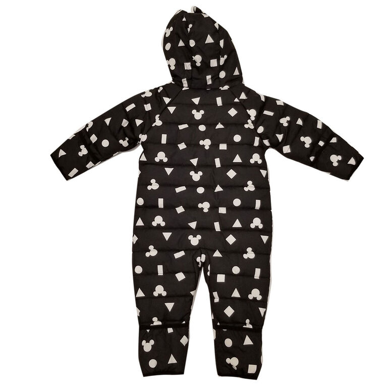Baby Boy Mickey Mouse Puffer Snowsuit 24 Months