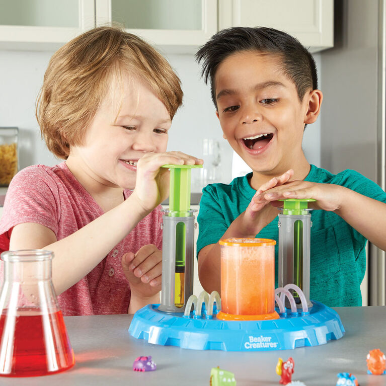 Learning Resources - Ensemble Beaker Creatures Liquid Reactor Super Lab - Édition anglaise