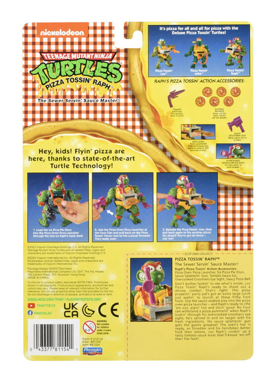 TMNT Classic Pizza Tossin' Raph