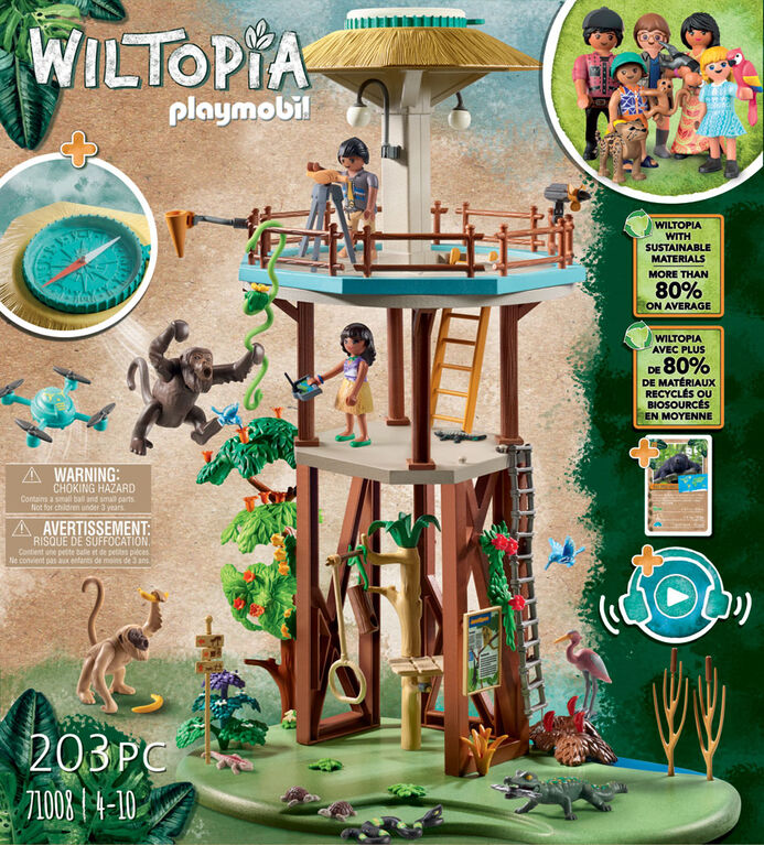 Playmobil - Wiltopia - Research Tower with Compass
