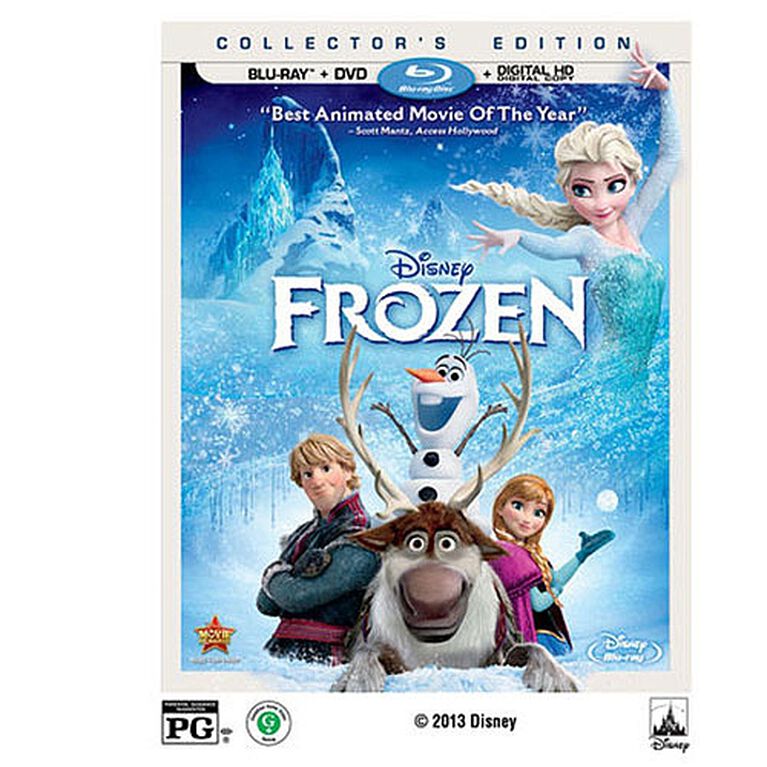 Disney Frozen -  Blu-ray + DVD + Digital Copy - English