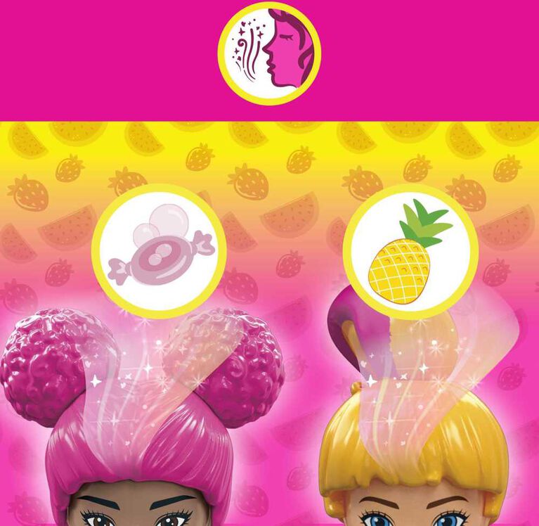 Mega Barbie Color Reveal Train 'n Wash Pets