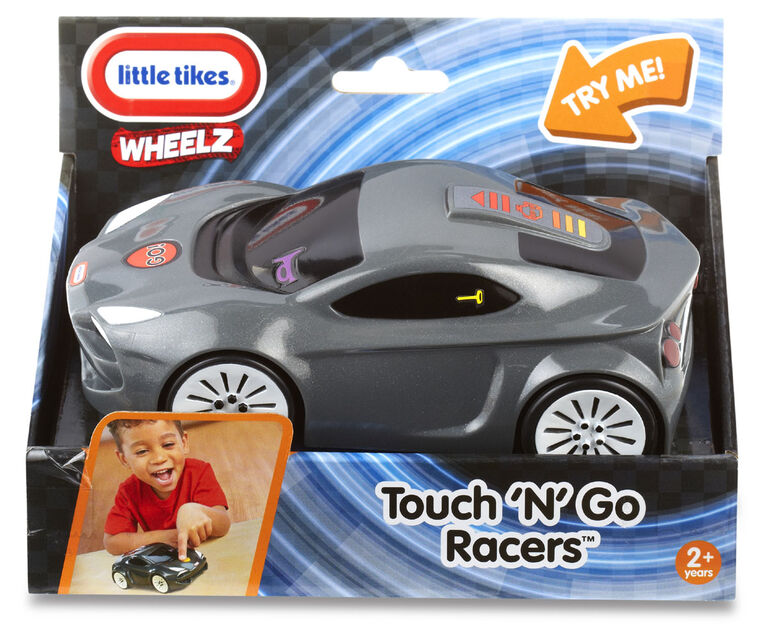 Voitures de course Little Tikes Touch n' Go - voiture sport grise