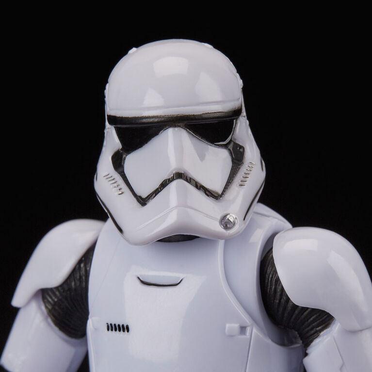 Star Wars The Black Series First Order Stormtrooper Toy 6-inch Scale Star Wars: The Last Jedi Collectible Action Figure