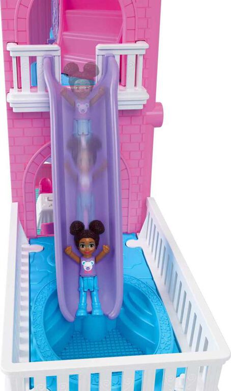 Polly Pocket Pajama Party Sleepover Adventure House Playset