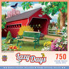 Lazy Days 750 Piece Puzzle - Springtime