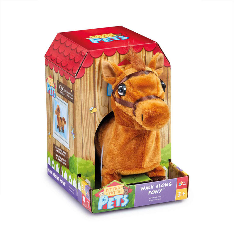Pitter Patter Pets Walk Along Pony - R Exclusive