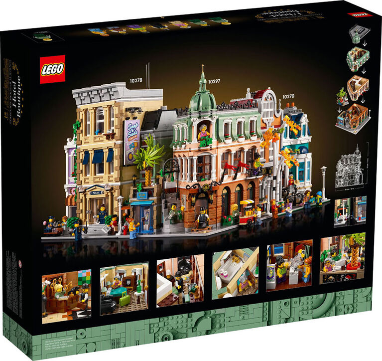 LEGO L'hôtel-boutique 10297 Ensemble de construction (3 066 pièces)