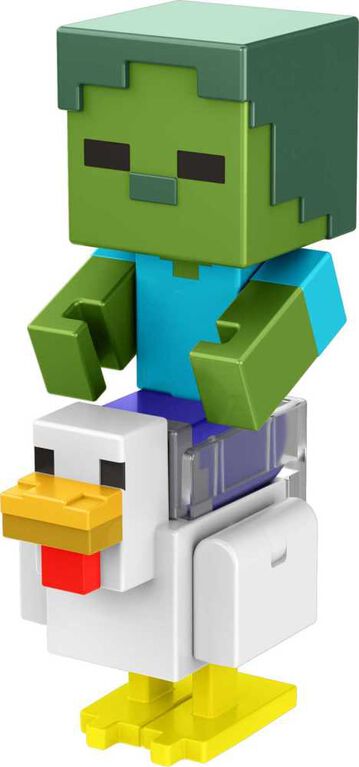 Minecraft Zombie Chicken Jockey Figure