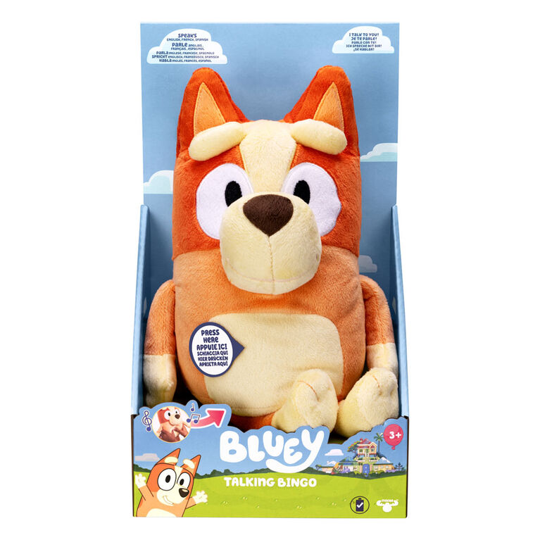 Bluey Sound Effects Plush Bingo