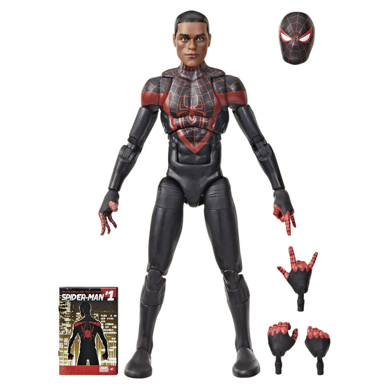 Marvel Legends Series Ultimate Miles Morales Spider-Man Action Figure