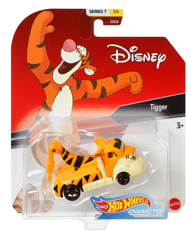 Hot Wheels Disney/Pixar Tigger Character Cars