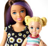 Barbie Babysitting Playset with Skipper Doll, Baby Doll, Sink, Flipping Potty Seat and Themed Accessories