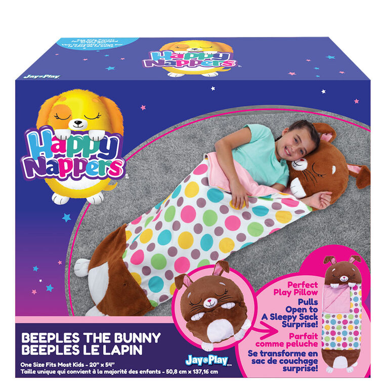 Happy Nappers - Medium - Beeples The Brown Bunny