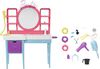 Barbie Doll and Hair Salon Playset, Color-Change Hair