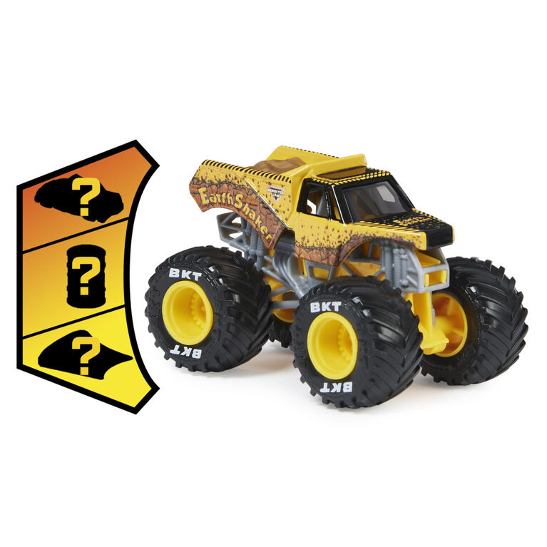 Monster Jam, Official Earth Shaker Monster Truck, Die-Cast Vehicle, 1:64 Scale Monster Jam, Official Earth Shaker Monster Truck, Die-Cast Vehicle, 1:64 Scale