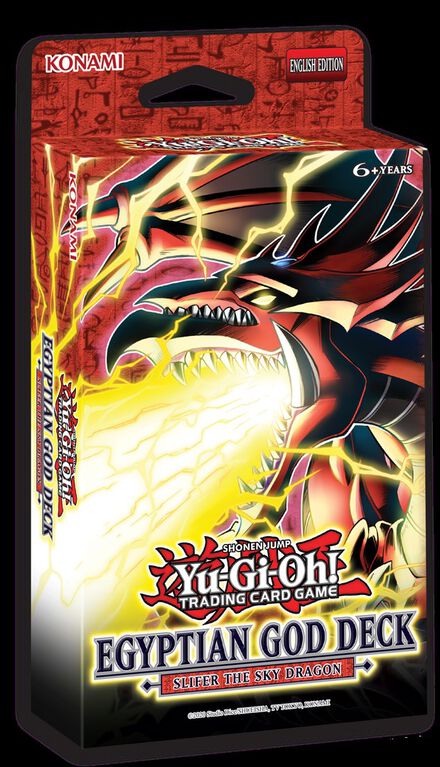 Yu-Gi-Oh! Egyptian God Deck-Slifer - English Edition