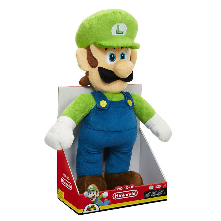 Nintendo - Jumbo Basic Plush - Luigi