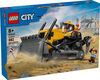 LEGO City Le Bulldozer Jaune, Ensemble à Construire sur le Thème du Chantier de Construction, Ensemble de Jeu pour les 8 Ans et Plus 60466