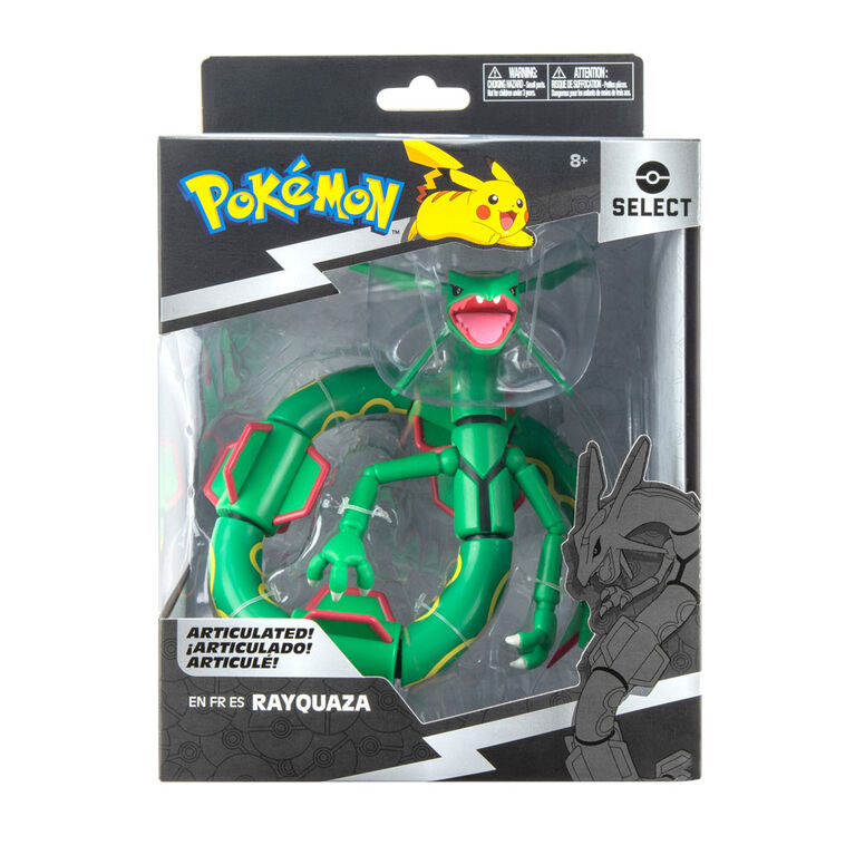 Figurine Pokémon articulée à collectionner - Rayquaza