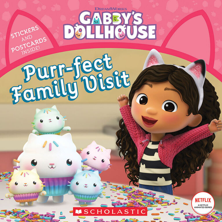 Purr-fect Family Visit (Gabby's Dollhouse Storybook) - Édition anglaise