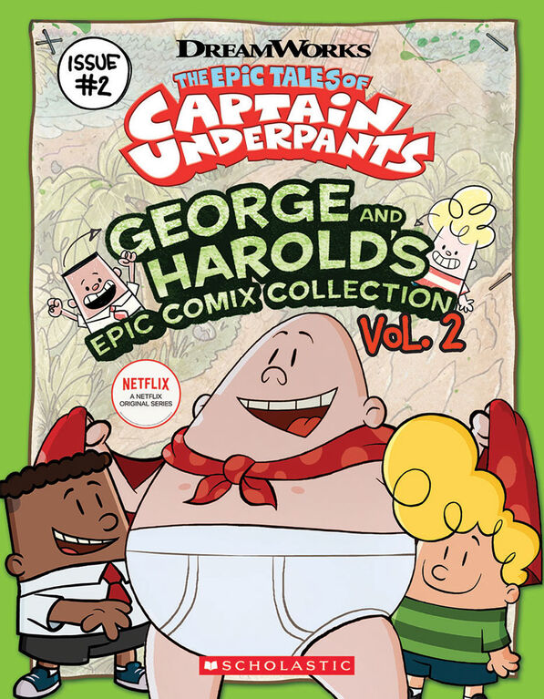 Scholastic - Captain Underpants TV: Epic Comix Collection vol. 2 - Édition anglaise