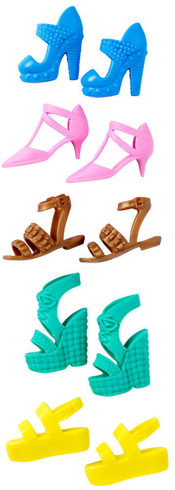 Barbie shoe pack hot sale