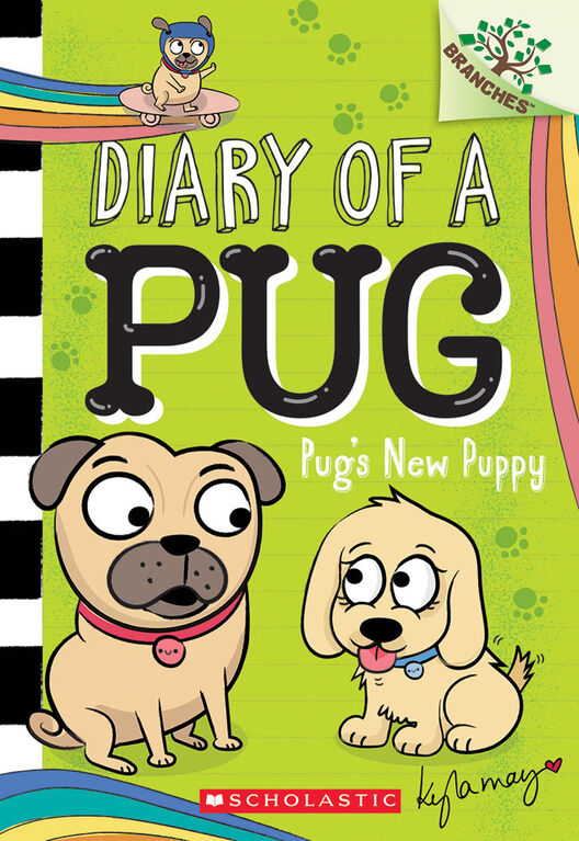 Pug's New Puppy: A Branches Book (Diary of a Pug #8) - English Edition