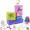 Barbie Extra -Coffret de jeu ​Animaux et MINIS, 2chiots, accessoires