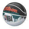 Ballon de basket bleu royal NBA Drv Pro Drip de taille officielle