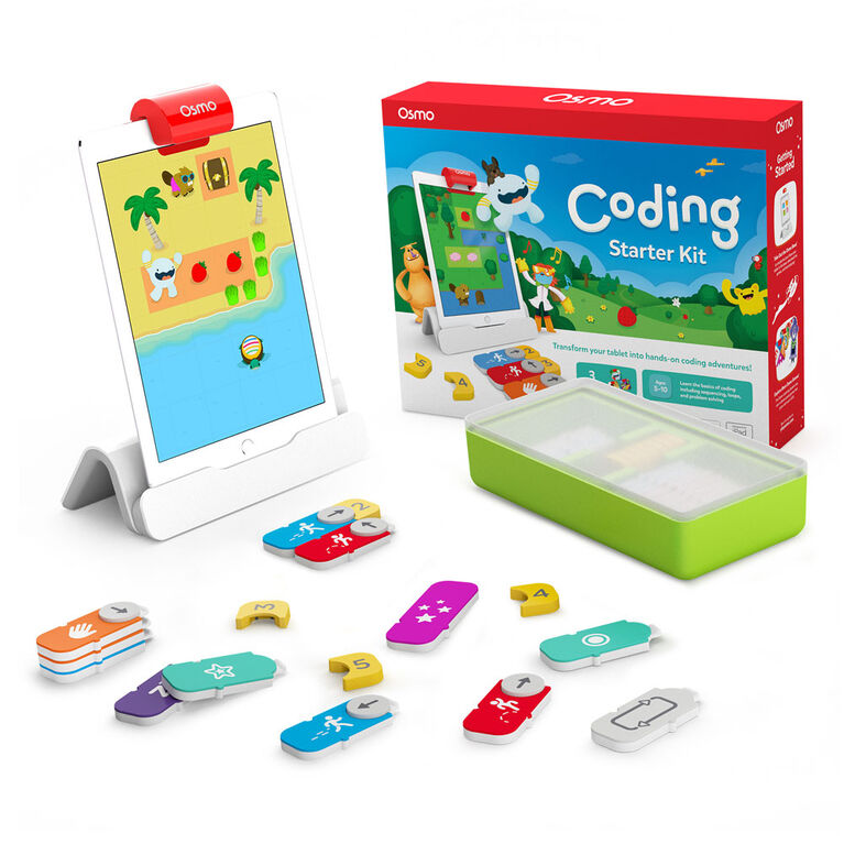 Osmo - Coding Starter Kit for iPad - Coding Puzzles - STEM Toy (Osmo Base Included)