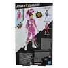 Power Rangers Mighty Morphin, Ranger rose Morphin Hero, figurine de 30 cm avec accessoire