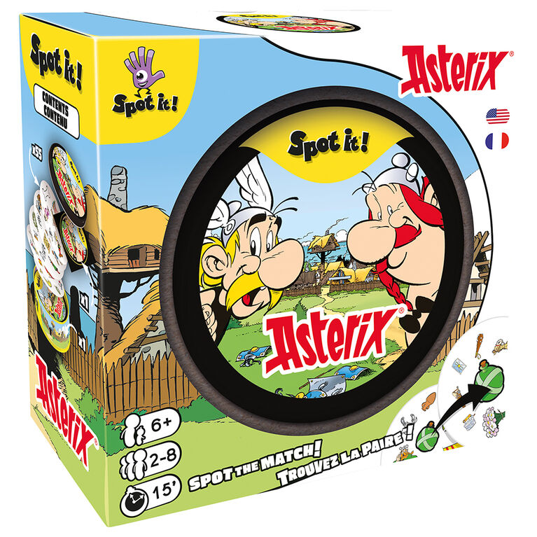 Zygomatic - Spot It! - Astérix - Box Multilingual