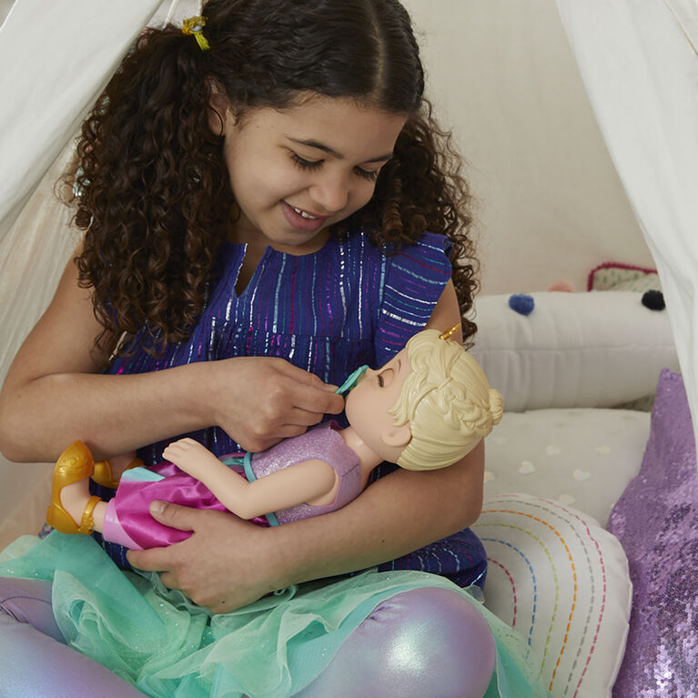 Baby Alive Princess Ellie Grows Up! Doll, Blonde Hair