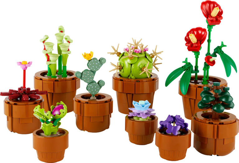 LEGO Icons Les petites plantes Ensemble de construction pour adultes 10329 (758 pièces)