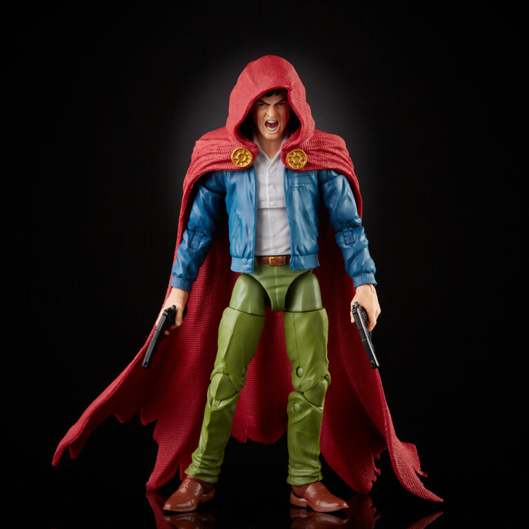 Marvel Legends Series 6-inch Collectible Action Marvel's The Hood Figure, Includes 4 Accessories and 1 Build-A-Figure Part