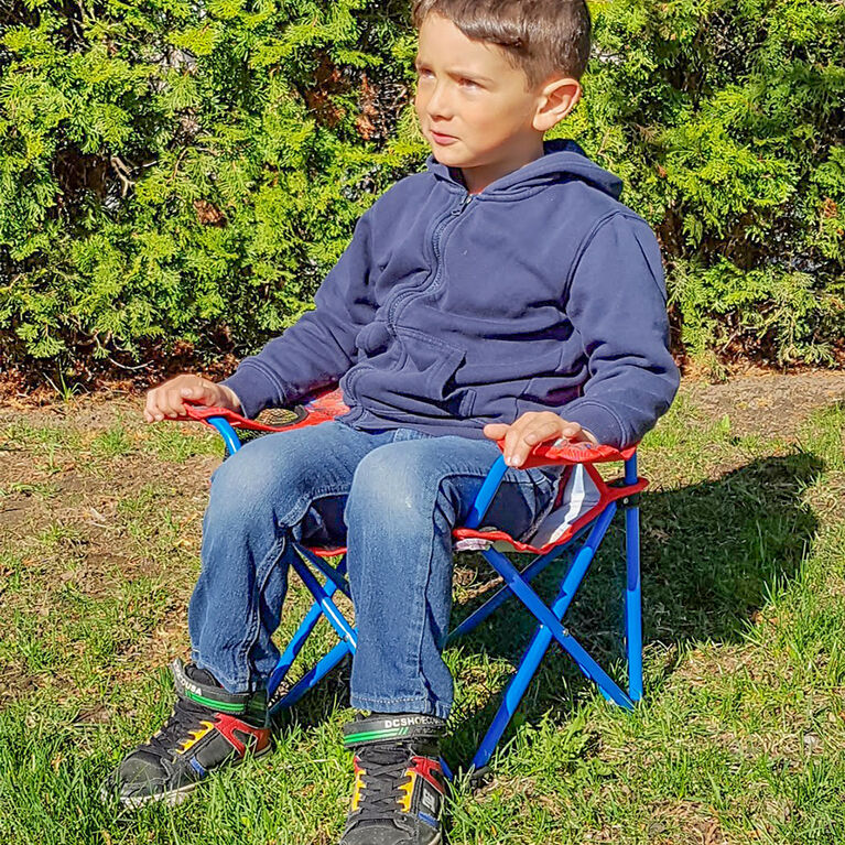 Chaise pliante pour enfant - Bleu