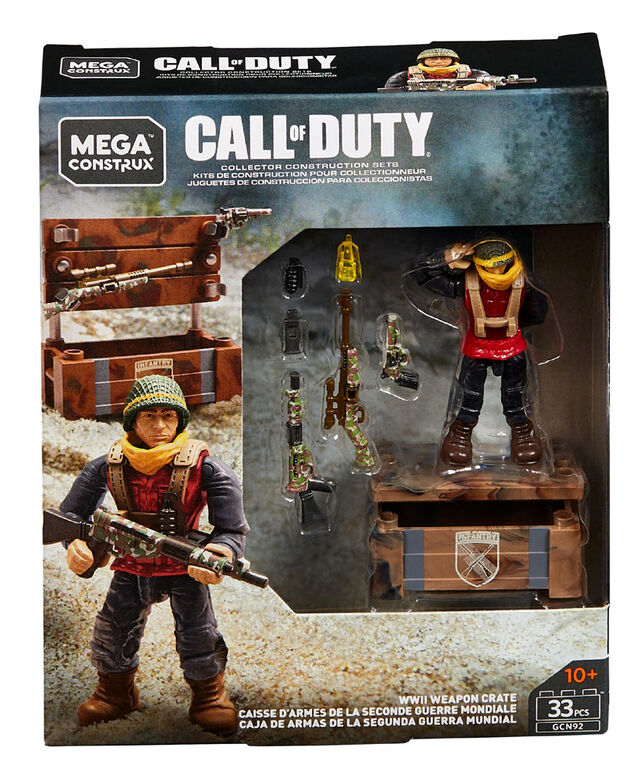 Mega Construx Call of Duty WWII Weapon Crate