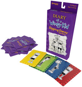 Diary Of A Wimpy Kid Card Game - Flippin' Frenzy - English Edition