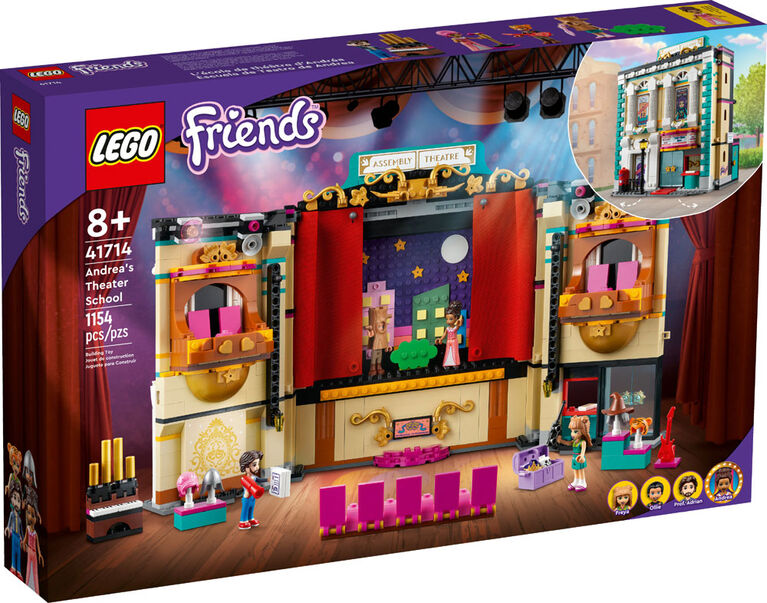 LEGO Friends Andrea's Theater School 41714 Building Kit (1,154 Pieces)