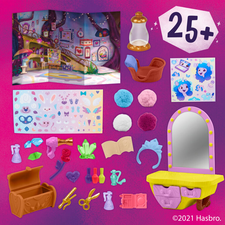 My Little Pony: A New Generation Movie Story Scenes Critter Creation Izzy Moonbow 