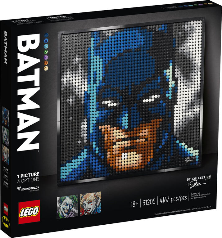 LEGO Art Collection Jim Lee Batman 31205 Ensemble de construction (4 167 pièces)