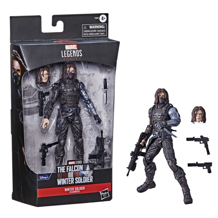 Marvel Legends Series Winter Soldier 6-inch Falcon and the Winter Soldier Disney+ Action Figure Toy
