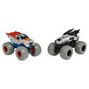 Monster Jam, Official Batman Vs. Superman Color-Changing Die-Cast Monster Trucks, 1:64 Scale