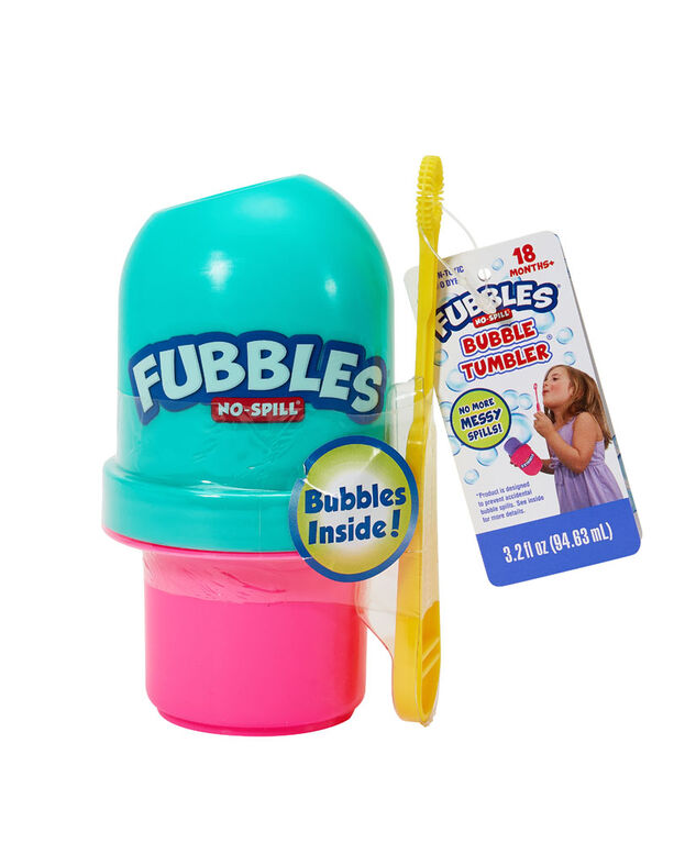 Fubbles No-Spill Bubble Tumbler - English Edition