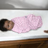 SwaddleMe by Ingenuity Velboa Original Swaddle - Pink Hearts