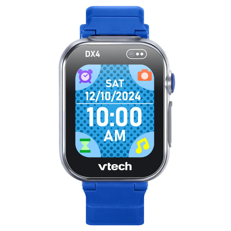 VTech KidiZoom Smartwatch DX4 with Dual Cameras, Photo & Video Effects, Secure Watch Pairing, Games, Splash-proof, Built-in Rechargeable Battery