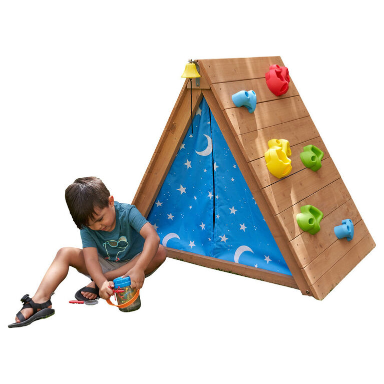 Kidkraft A-Frame Hideaway And Climber - R Exclusive