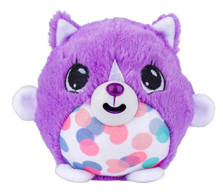 Peluches Mushabelly (couineurs) - Chat violet