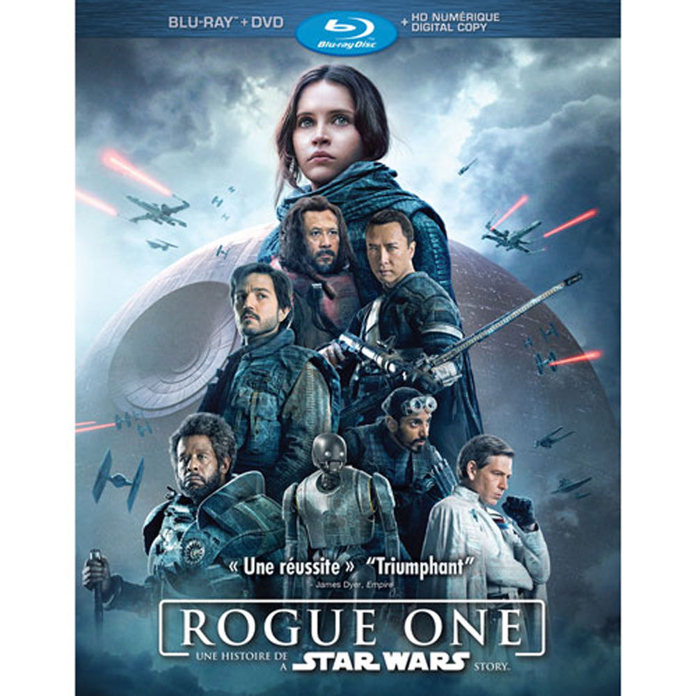 Blu-ray + DVD + Digital HD - Rogue One: A Star Wars Story - Bilingual Edition